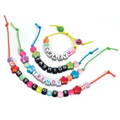Clementoni Bijoux|Message bracelets mini - Pink