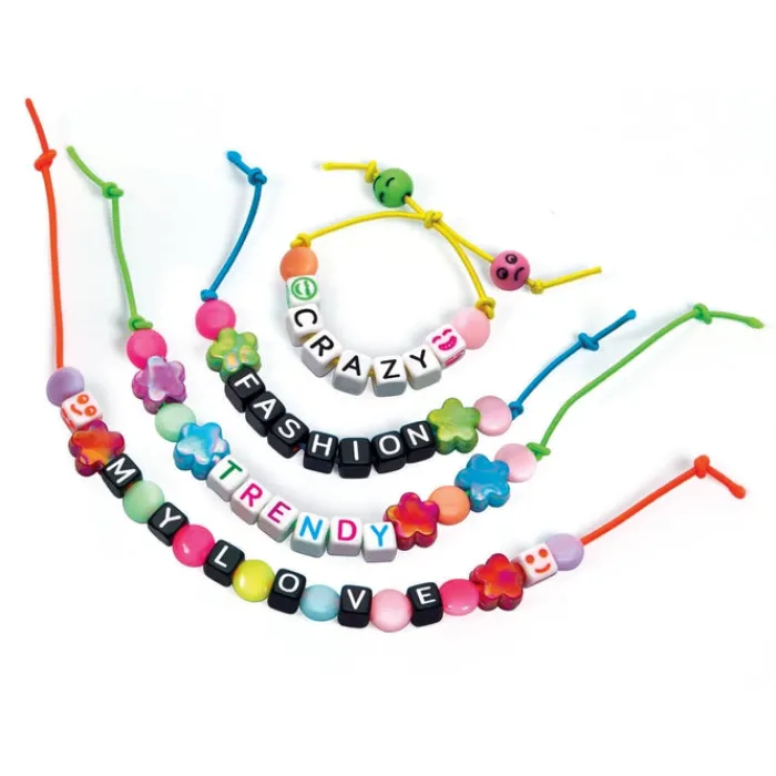 Clementoni Bijoux|Message bracelets mini - Pink
