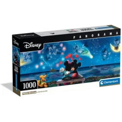 Clementoni Football|Personnages Disney|Mickey&Minnie - 1000 pièces