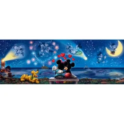 Clementoni Football|Personnages Disney|Mickey&Minnie - 1000 pièces