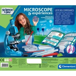 Clementoni Science Classique|Microscope & expériences