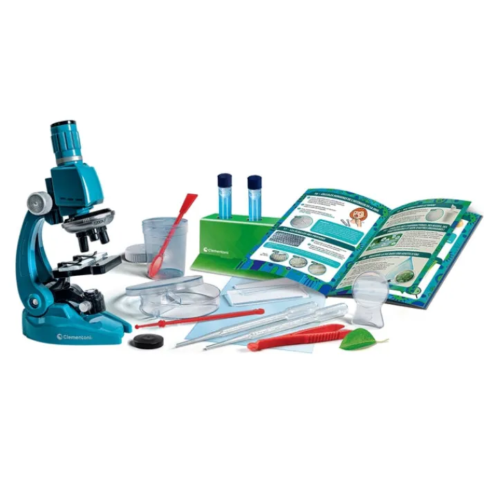 Clementoni Science Classique|Microscope & expériences