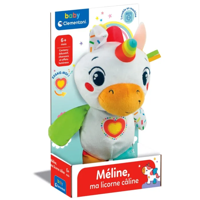 Clementoni Peluches|Méline, ma licorne câline