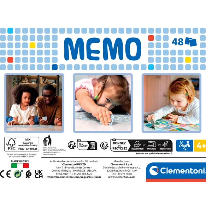 Clementoni Mémo|Mémo - Disney Classic