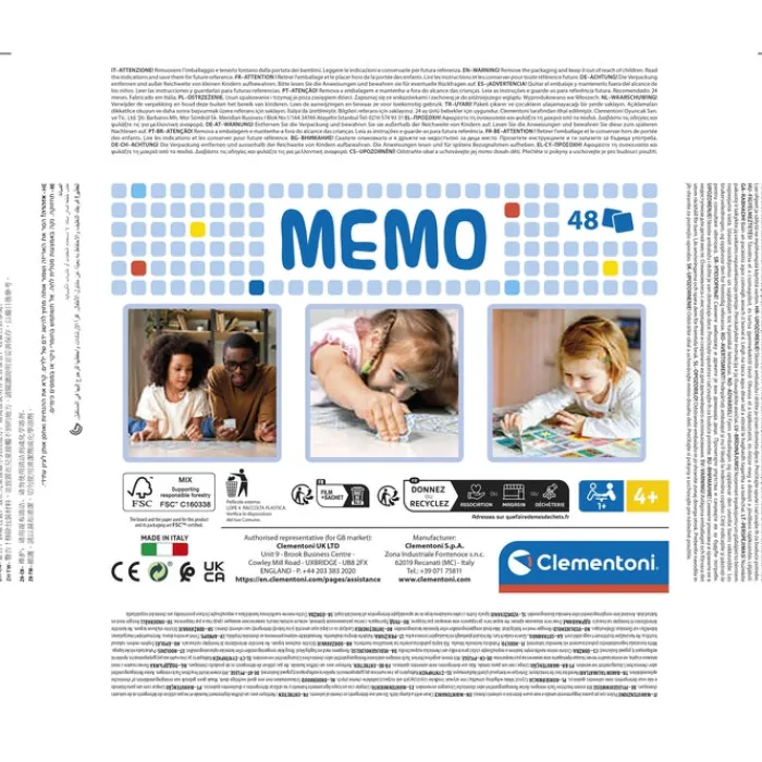 Clementoni Mémo|Mémo - Disney Classic