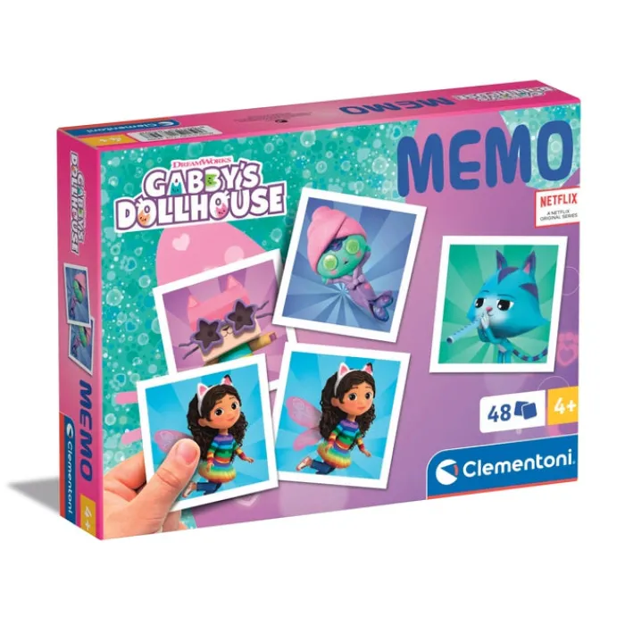 Clementoni Mémo|Mémo - Gabby's Dollhouse