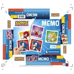 Clementoni Mémo|Mémo - Sonic
