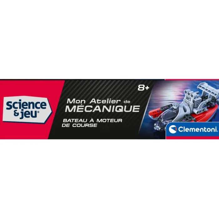 Clementoni Construction|Mon atelier de mécanique - Drag Boat