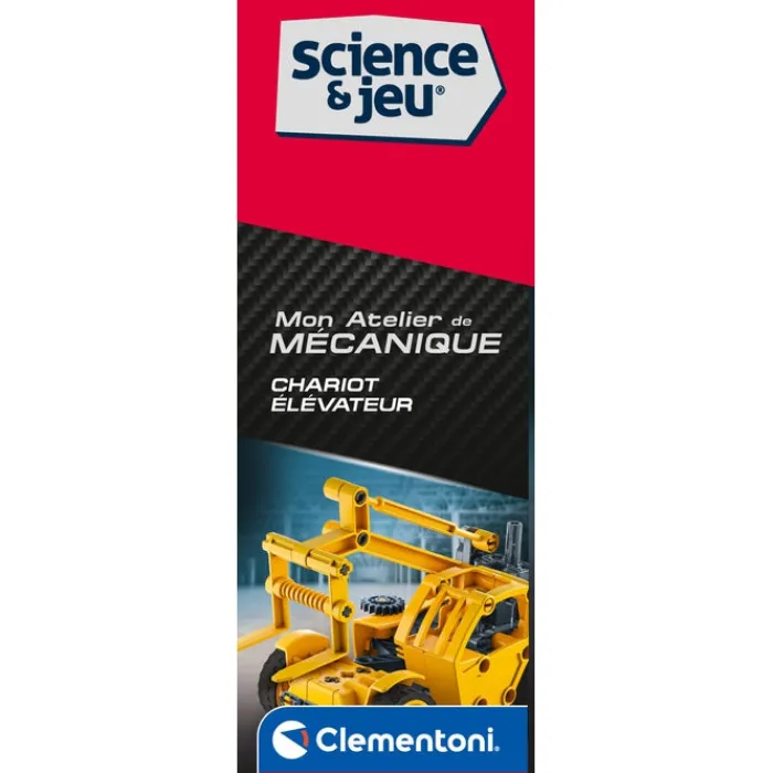Clementoni Construction|Mon atelier de mécanique - Chariot élévateur
