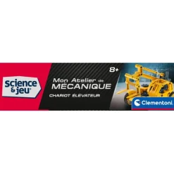 Clementoni Construction|Mon atelier de mécanique - Chariot élévateur