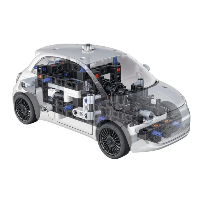 Clementoni Construction|Mon atelier de mécanique - Fiat 500 électrique