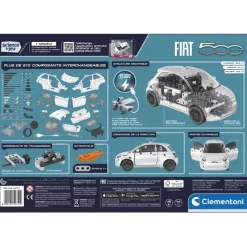 Clementoni Construction|Mon atelier de mécanique - Fiat 500 électrique