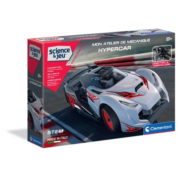 Clementoni Construction|Mon atelier de mécanique - Hypercar