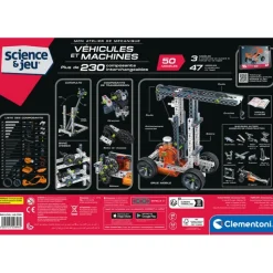Clementoni Construction|Mon atelier de mécanique - Véhicules et machines