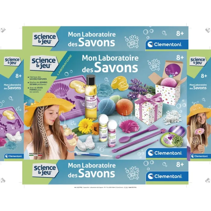 Clementoni Cosmétiques|Mon laboratoire des savons