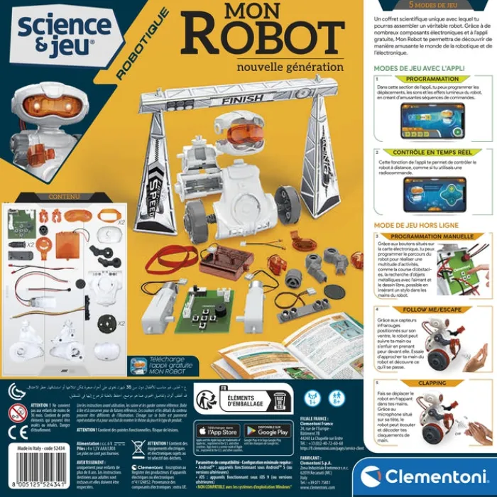 Clementoni Robot|Mon Robot - Nouvelle génération