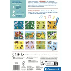 Clementoni Les Animaux|Mon stylo interactif - Les animaux
