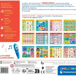 Clementoni L'Alphabet Et Les Mots|Mon stylo interactif - Premiers exercices