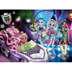 Clementoni Cartes|Autres Personnages|Monster High - 104 pièces