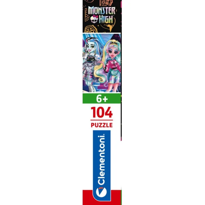 Clementoni Cartes|Autres Personnages|Monster High - 104 pièces