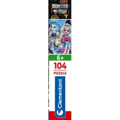 Clementoni Cartes|Autres Personnages|Monster High - 104 pièces