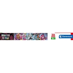 Clementoni Cartes|Autres Personnages|Monster High - 104 pièces