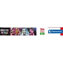 Clementoni Cartes|Autres Personnages|Monster High - 104 pièces