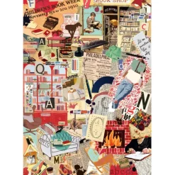Clementoni Football|Vintage|More Is More - Books&Writing - 1000 pièces