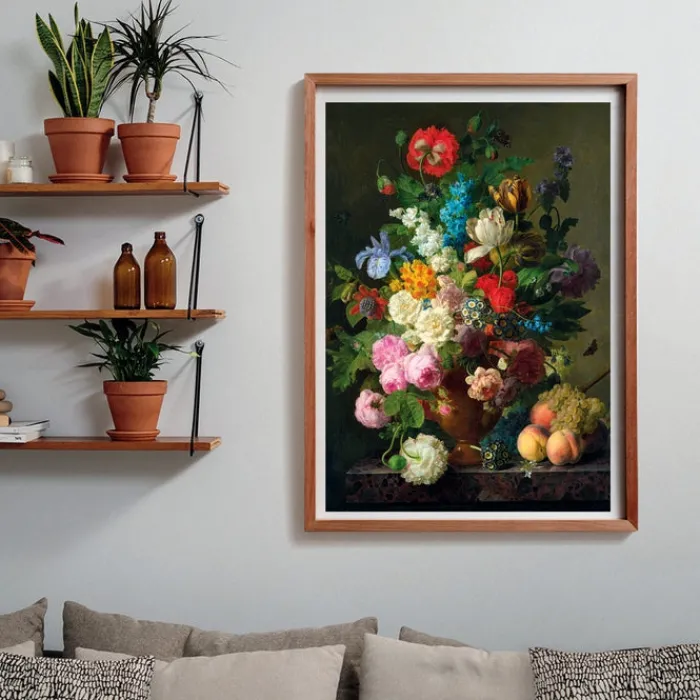 Clementoni Football|Vintage|Museum- Bowl Of Flowers - 1000 pièces