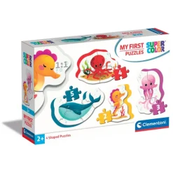 Clementoni Cartes|Animaux|My First Puzzles Sea Life