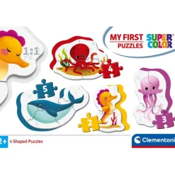 Clementoni Cartes|Animaux|My First Puzzles Sea Life