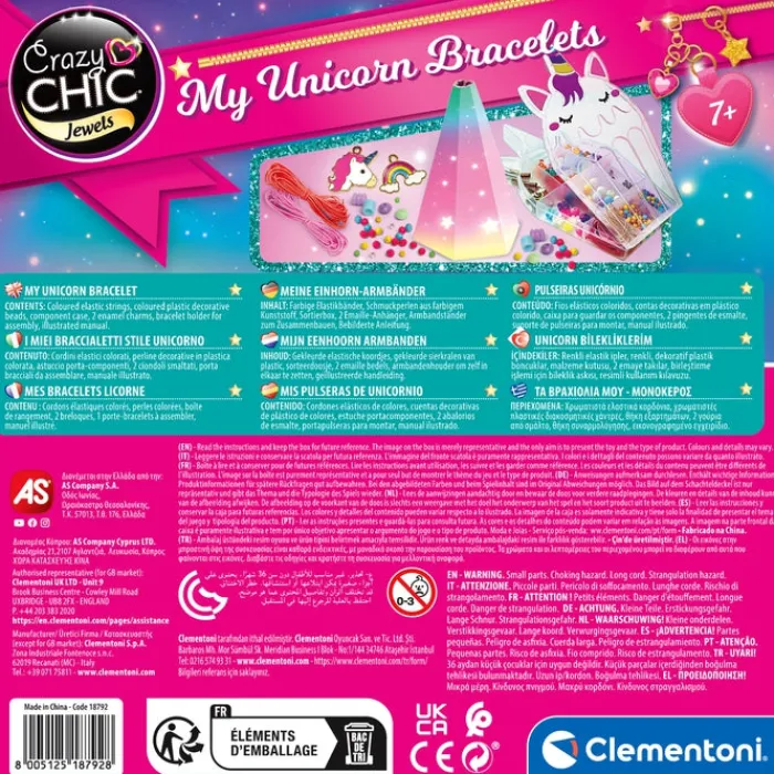 Clementoni Bijoux|My unicorn bracelets