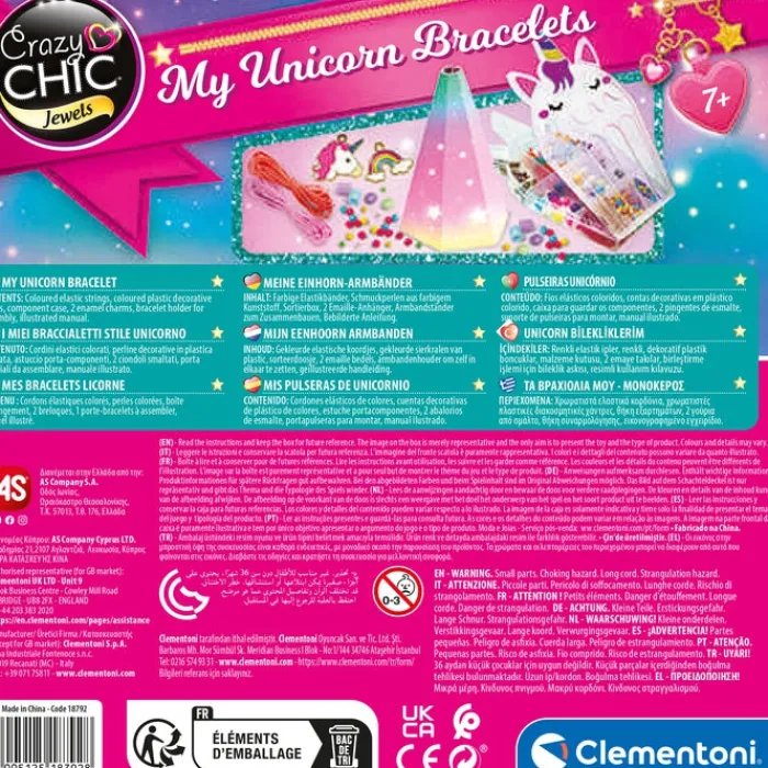 Clementoni Bijoux|My unicorn bracelets