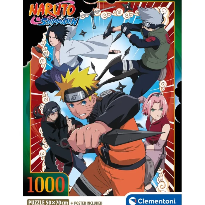 Clementoni Football|Vintage|Naruto - 1000 pièces
