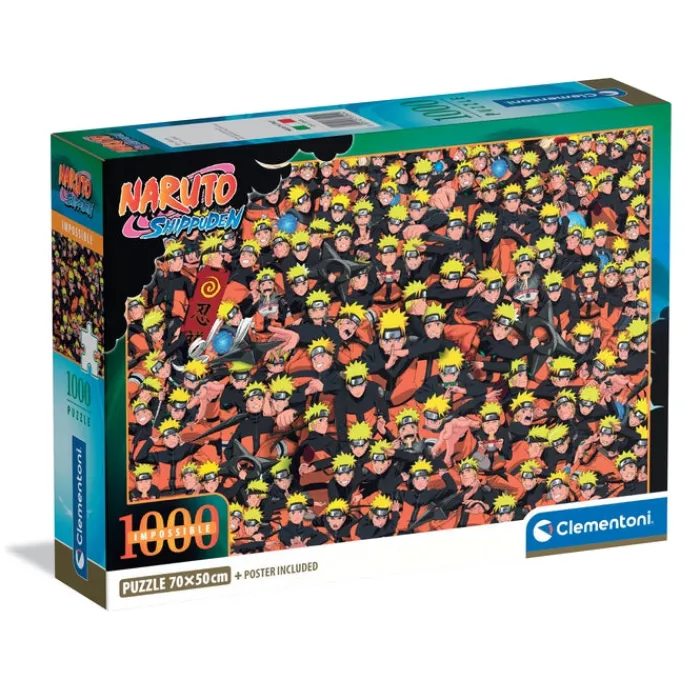 Clementoni Football|Vintage|Naruto - 1000 pièces