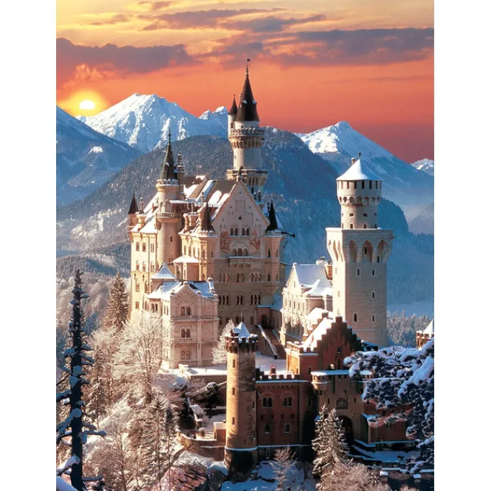 Clementoni Football|Vintage|Neuschwanstein - 1500 pièces
