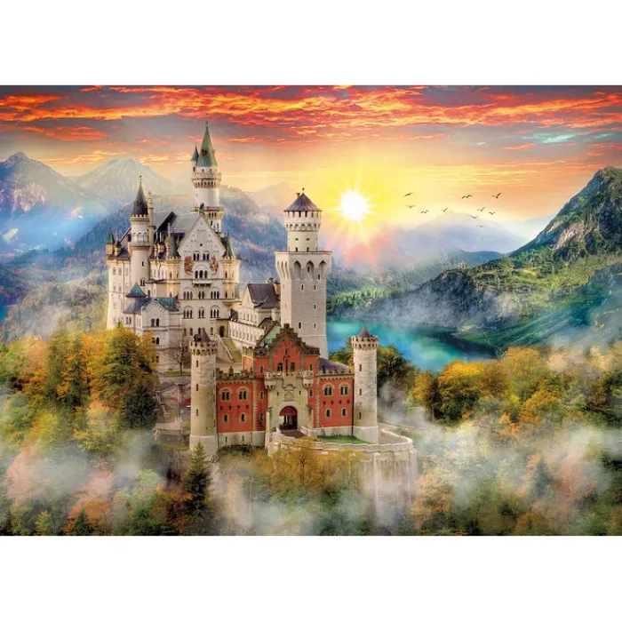 Clementoni Football|Vintage|Neuschwanstein - 2000 pièces