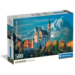 Clementoni Football|Vintage|Neuschwanstein Castle - 500 pièces