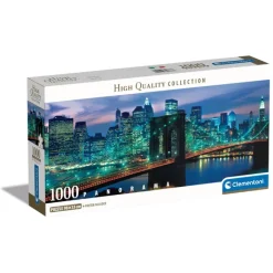 Clementoni Football|Vintage|New York Brooklyn Bridge - 1000 pièces