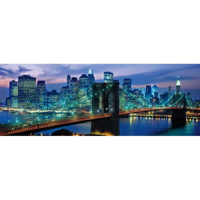 Clementoni Football|Vintage|New York Brooklyn Bridge - 1000 pièces