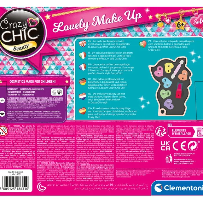 Clementoni Beauté Et Maquillage|Palette de maquillage - Faon
