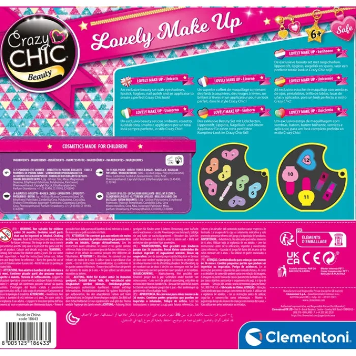 Clementoni Beauté Et Maquillage|Palette de maquillage - Licorne