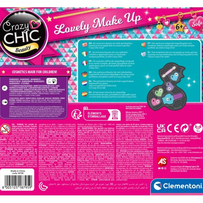 Clementoni Beauté Et Maquillage|Palette de maquillage - Renard