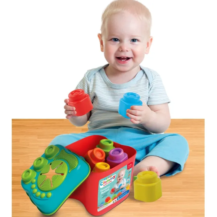 Clementoni Cubes Souples Clemmy|Panier sensoriel Clemmy