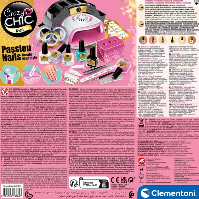 Clementoni Beauté Et Maquillage|Passion Nails