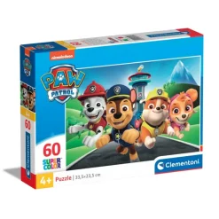 Clementoni Cartes|Paw Patrol - 60 pièces