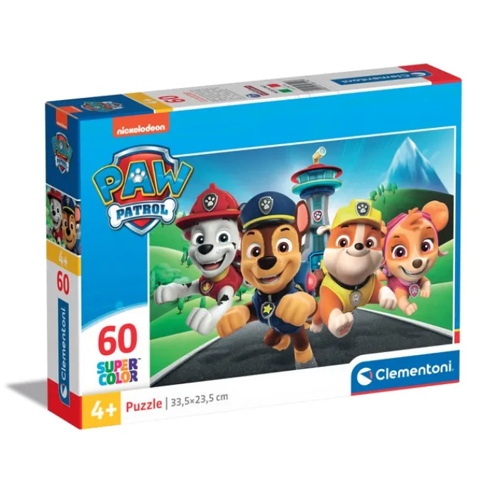 Clementoni Cartes|Paw Patrol - 60 pièces