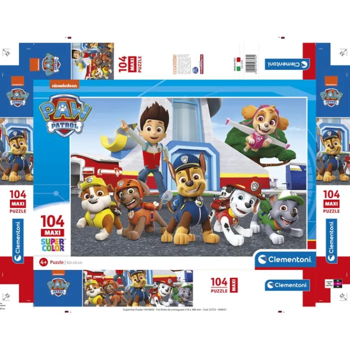 Clementoni Cartes|Paw Patrol - 104 pièces