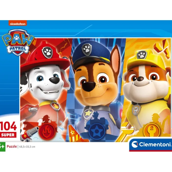 Clementoni Cartes|Paw Patrol - 104 pièces
