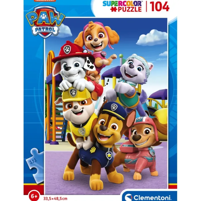 Clementoni Cartes|Paw Patrol - 104 pièces